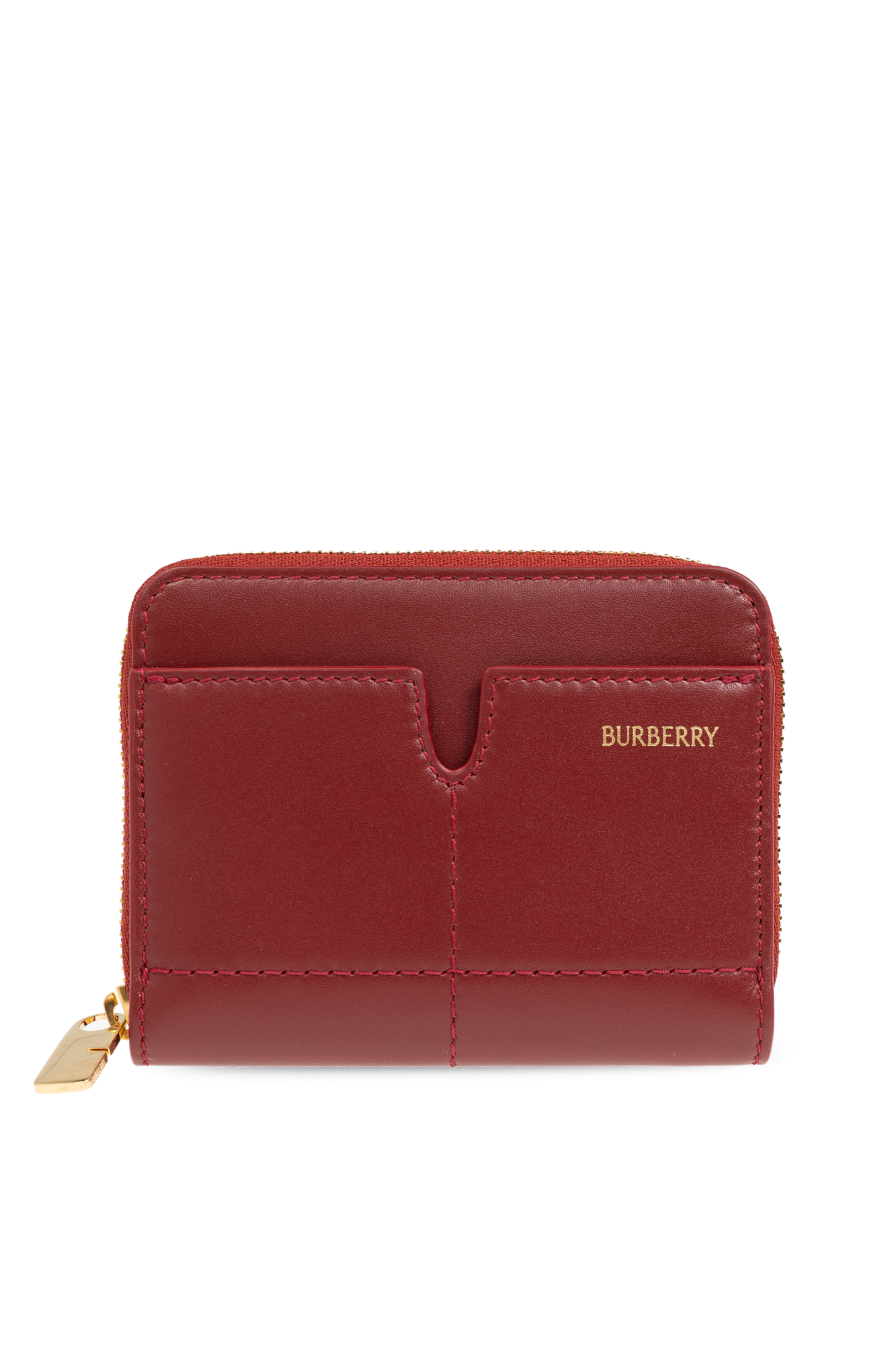 Red Leather wallet Burberry Vitkac Australia